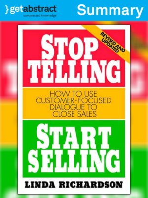 cover image of Stop Telling, Start Selling (Summary)